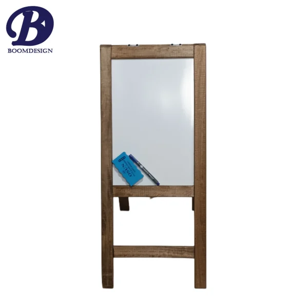تخته سیاه دوطرفه کافه ای سایز 27 در 42 برند دیزاین