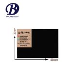 بوم نقاشی جیر مشکی سایز 40×30 | بوم دیزاین - تصویر 3