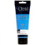 رنگ اکریلیک وستا 75ml/کد10/Cerulean Blue Hue