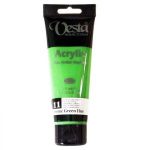 رنگ اکریلیک وستا 75ml/کد11/ Chrome Green Hue