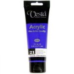 رنگ اکریلیک وستا 75ml/کد21/ French Ultramarine