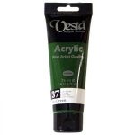 رنگ اکریلیک وستا 75ml/کد37/ Sap Green