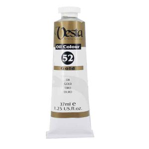 52 رنگ روغن وستا 37ml/کد52/Gold - تصویر 1