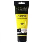 رنگ اکریلیک وستا 75ml/کد7/Cadmium Lemon Hue