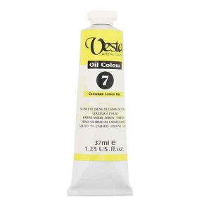 وستا7 رنگ روغن وستا 37ml/کد7/Cadmium Lemon Hue - تصویر 1